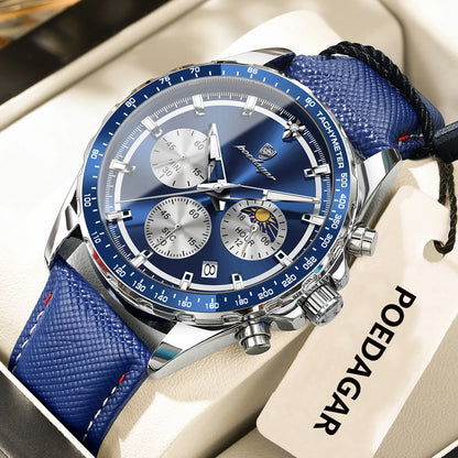 POEDAGAR Luminous Chronograph