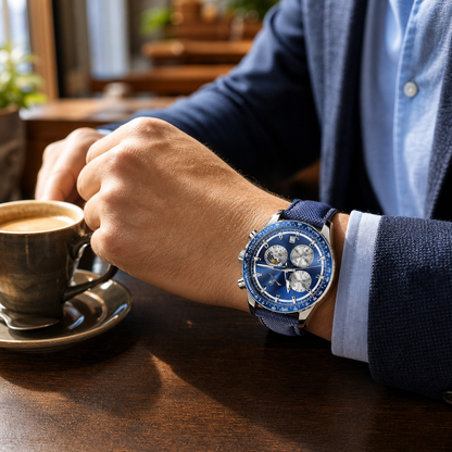 POEDAGAR Luminous Chronograph