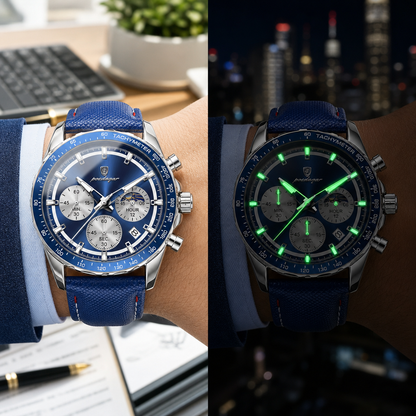 POEDAGAR Luminous Chronograph