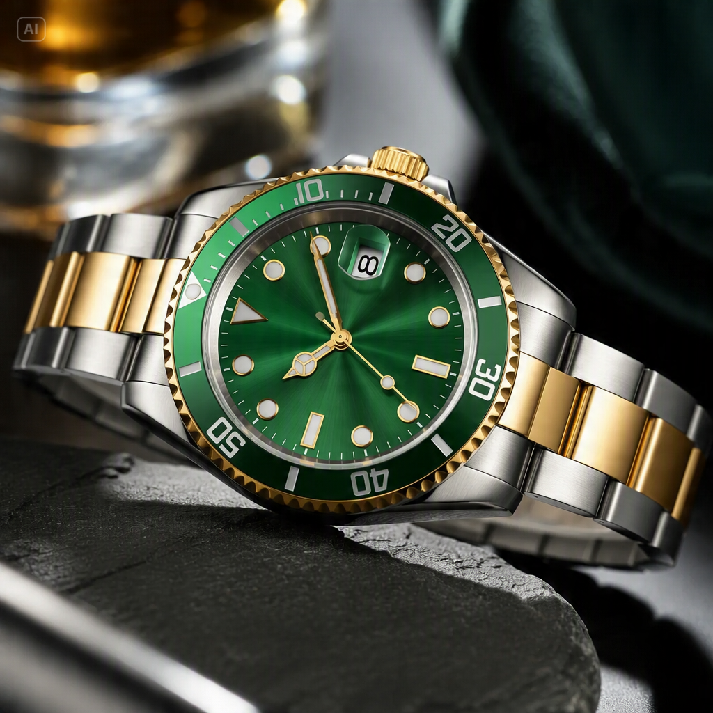 VELMONT Emerald Gold Luxury