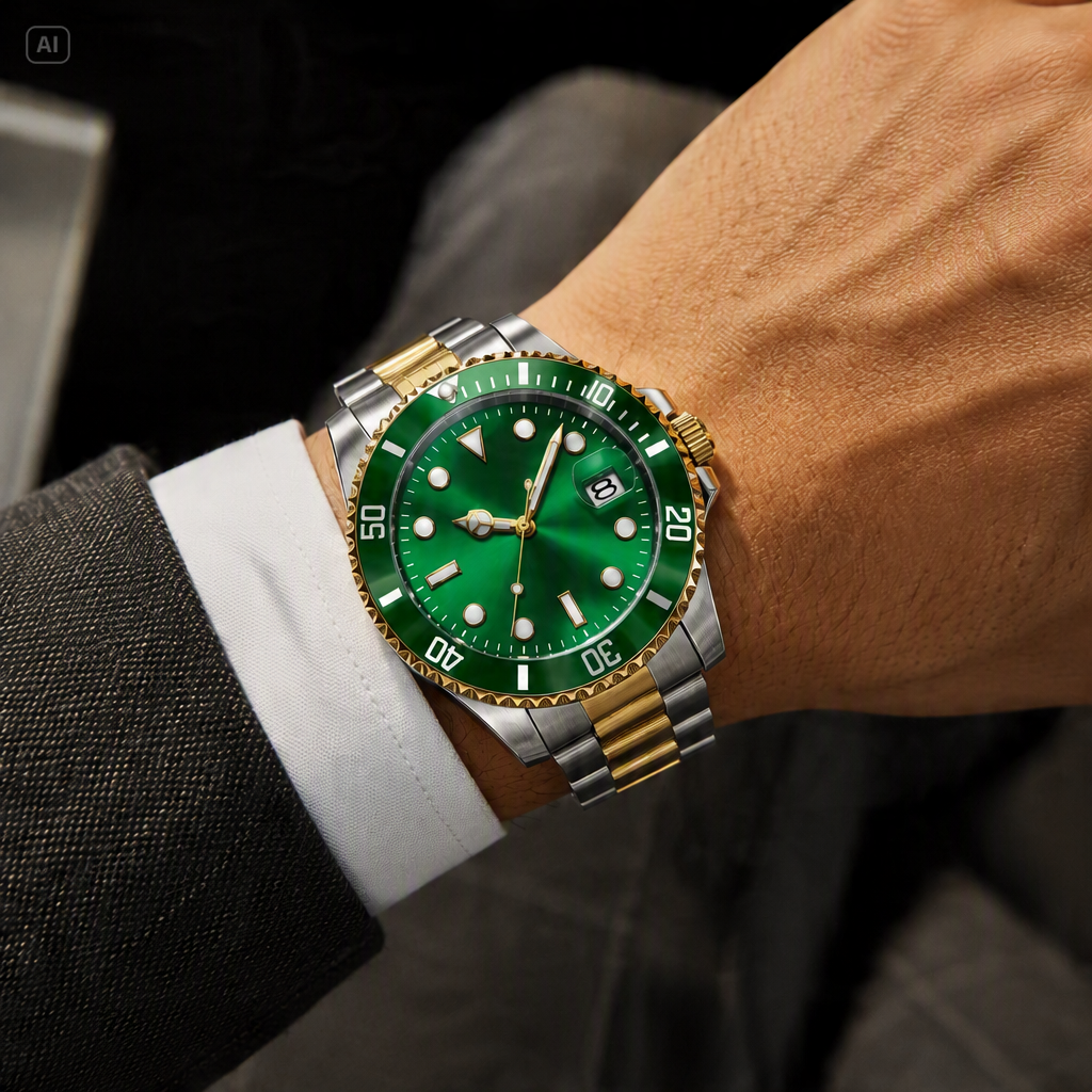 VELMONT Emerald Gold Luxury
